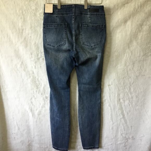 Anthropologie Pilcro Blue High-rise Skinny Jeans - Picture 7 of 16